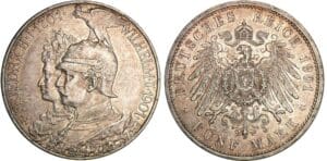 Allemagne - Prussie - Wilhelm II - 5 mark 1901 A