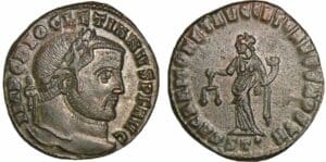 Dioclétien - Follis (Trèves) Dioclétien - Follis (Trèves)