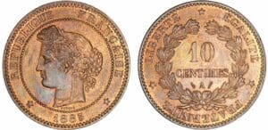10 centimes Cérès - 1885 A (Paris)
