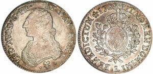 Louis XVI - Ecu aux branches d’olivier - 1789 L (Bayonne)