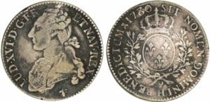 Louis XVI - ½ écu aux branches d’olivier - 1780 H (La Rochelle)