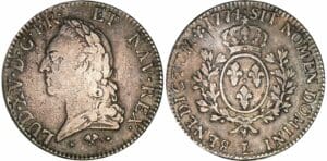 Louis XV - Ecu à la vieille tête - 1774 L (Bayonne)