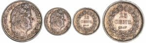 25 centimes Louis-Philippe Ier - 1847 A (Paris) 25 centimes Louis-Philippe Ier - 1847 A (Paris)