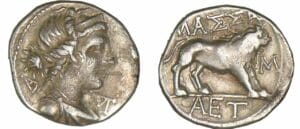 Marseille - Drachme légère (121-49 av. J.-C.)
