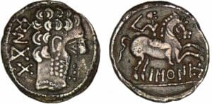 Espagne - Celtiber - Bascune - Denier (120-20 av. J.-C.)