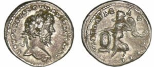 Septime Sévère - Denier (199, Rome) - La Victoire