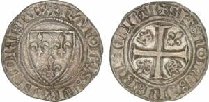 Charles VI - Blanc guénar - Tours
