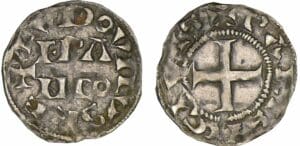 Louis VII - Denier de Paris - 2ème type