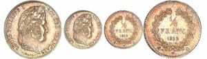 1/4 de franc Louis-Philippe Ier - 1832 A (Paris) 1/4 de franc Louis-Philippe Ier - 1832 A (Paris)