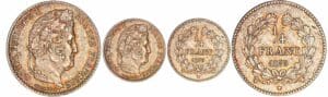1/4 de franc Louis-Philippe Ier - 1835 W (Lille) 1/4 de franc Louis-Philippe Ier - 1835 W (Lille)