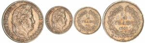 1/4 de franc Louis-Philippe Ier - 1841 A (Paris) 1/4 de franc Louis-Philippe Ier - 1841 A (Paris)