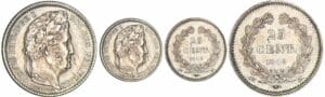 25 centimes Louis-Philippe Ier - 1848 A (Paris) 25 centimes Louis-Philippe Ier - 1848 A (Paris)