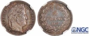 1/2 franc Louis-Philippe Ier - 1831 A (Paris)