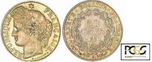 50 centimes Cérès - 1881 A (Paris)