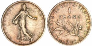 1 franc Semeuse - 1901