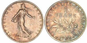 1 franc Semeuse - 1905