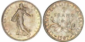 1 franc Semeuse - 1907