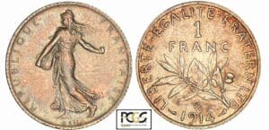 1 franc Semeuse - 1914 C