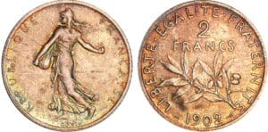 2 francs Semeuse - 1902
