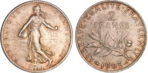 2 francs Semeuse - 1905