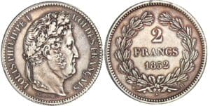 2 francs Louis-Philippe Ier - 1832 H (La Rochelle)