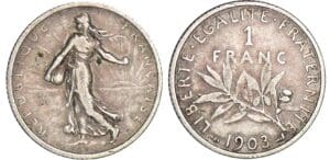 1 franc Semeuse - 1903