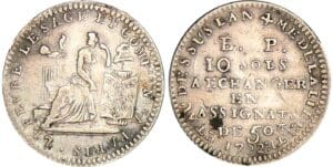 10 sols de Lefèvre Lesage et Cie - 1792 10 sols de Lefèvre Lesage et Cie - 1792
