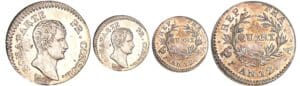1/4 franc Bonaparte premier consul - An 12 A (Paris)