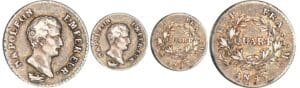 1/4 de franc Napoléon empereur - An 13 K (Bordeaux) 1/4 de franc Napoléon empereur - An 13 K (Bordeaux)