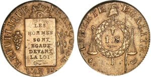 Sol à la balance non daté (1794) - An II I (Limoges) Sol à la balance non daté (1794) - An II I (Limoges)