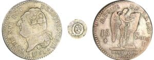15 sols type FRANCOIS - 1791 I (Limoges) 1er sem. O sur A