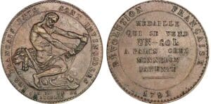 Monneron de 1 sol - 1792 Monneron de 1 sol - 1792
