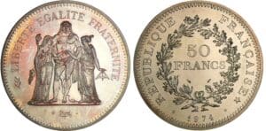 50 francs Hercule - 1974