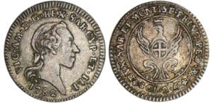 Italie - Vittorio Amedeo III - Soldo 1782 (Turin) Italie - Vittorio Amedeo III - Soldo 1782 (Turin)