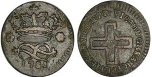 Italie - Vittorio Amedeo III - 2 denari 1781 (Turin) Italie - Vittorio Amedeo III - 2 denari 1781 (Turin)