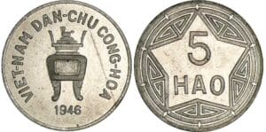 Viêt-nam - 5 Hao 1946 Viêt-nam - 5 Hao 1946