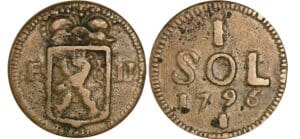 Siége de Luxembourg - 1 sol 1795