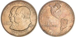 Etats-Unis - Half dollars commemorative "Monroe Doctrine Centenniall" 1923