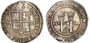 Espagne - Charles et Jeannes - 2 reales (Mexico)