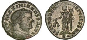 Maximien Hercule - Follis (Rome) Maximien Hercule - Follis (Rome)
