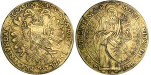Allemagne - Lübeck - Reproduction de 10 ducat (1604/1609)