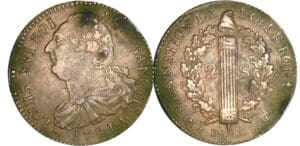 2 sols au faisceau type FRANCOIS - 1791 .A. (Couvent des Barnabites)