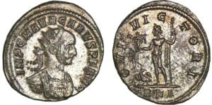 Carus - Aurélianus (282, Rome) - Jupiter Carus - Aurélianus (282, Rome) - Jupiter