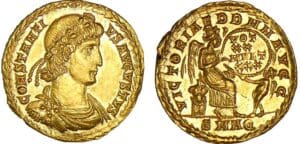 Constance II - Solidus (340-350, Aquila) - La Victoire Constance II - Solidus (340-350, Aquila) - La Victoire