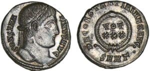 Constantin 1er - Nummus (324-325, Héraclée) Constantin 1er - Nummus (324-325, Héraclée)