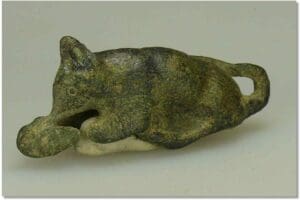 Romain - Souris en bronze - Ier-Vème siècle ap. J.-C.