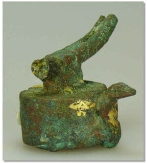 Egypte - Coiffe en bronze - 700-400 av. J.-C.