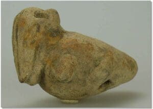 Précolombien - Oiseau en terre cuite - 1000 ap. J.-C.