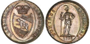 Suisse - Canton de Berne - Taler de 40 batzen 1798
