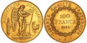 100 francs Génie - 1885 A (Paris)